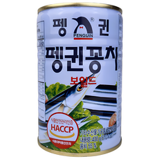 펭귄 꽁치 보일드 통조림, 400g, 3개
