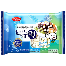 팥모아 빙수떡250g 20개, 250g