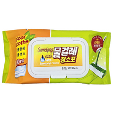 장원 물걸레청소포 실속형 중형30매 (10개)묶음, 10개