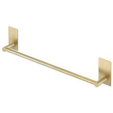 포유 무타공 튼튼한 스테인리스 욕실 화장실 수건걸이, 골드 55cm, 1개