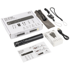 TG전자 충전식 전자 호루라기 누르는 전자식 호각 목걸이 축구 심판 경찰 손 심판용 휘슬 TG-E192, 1개