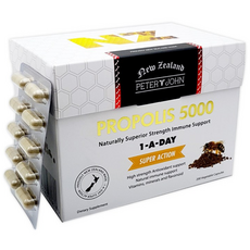 피터앤존 뉴질랜드 프로폴리스 5000mg 200캡슐, 1개, 200정