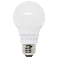 번개표 LED 벌브 8W 전구색 3000K, 1개
