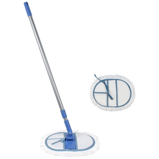 삼정 초극세사 방걸레 2단 + 교체걸레 세트 / 밀대걸레 막대걸레, 1개