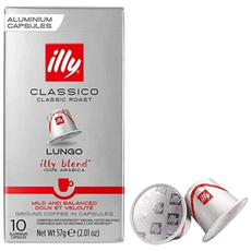 일리 클래식 로스트 룽고 그라운드 캡슐커피, 5.7g, 10개입, 3개
