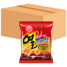오뚜기 열 뿌셔뿌셔 라면과자 화끈한 매운맛, 90g, 24개