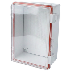 유진 콘트롤 하이박스 투명 200x300x140 국산 방수 컨트롤 전기박스 분전 배전함, 1