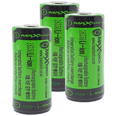 맥스토치 MTBT 18350-1000mAH 리튬이온 충전배터리 보호회로장착, 1개, 1개입