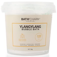 BATH'CHARM 死海鹽泡泡浴入浴劑 依蘭香, 1kg, 1個
