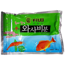 천우 지요다 강신미 와사비분 300gX10개 식품 > 가루/조미료/향신료 설탕/소금/조미료 후추/와사비/겨자 겨자, 200g, 3개
