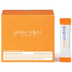 絕對膠原蛋白Plus補充粉隨身包 30包入, 2克, 1盒