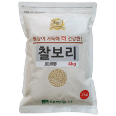 대한농산 찰보리, 4kg, 1개
