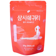 [논앤밭위드]삼시쉐귀리 딸기 귀리쉐이크 20g, 20개