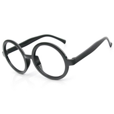 마법사 원형 알없는 코스프레 안경테