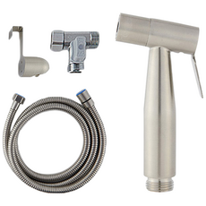 都津潔廁槍套裝DT100BN, 1套, Brushed Nickel