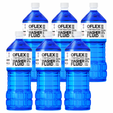 오플렉스 뷰 솔루션 에탄올 워셔액 사계절 전차종, 6개, 1.8L