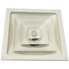 환풍구 디퓨샤 디프샤 모음 사각 원형 각형 각팬 원팬 환기구, 디프샤 각형(피스타입) 200mm, 단순배송상품