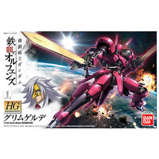 건담 HG 철혈의 오펀스 그림겔데 프라모델 1:144, 혼합색상, 1개