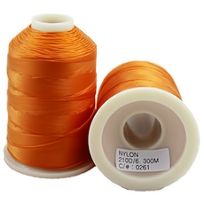 신광상사 나일론 실 30Colors 210D/3 210D/6 가죽실 가방실 소파실 의류 스티치실 스테치, 0261, 1개