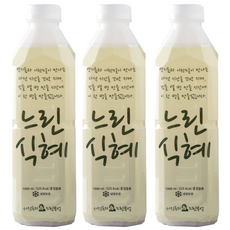 코스트코 서정옥의 느린부엌 느린식혜 1L 3병 [아이스박스] + 사은품, 3개