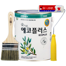 KCC페인트 숲으로 에코플러스 K 친환경 실내 인테리어 수성페인트, 3.화이트크림, 1개, 3.78L