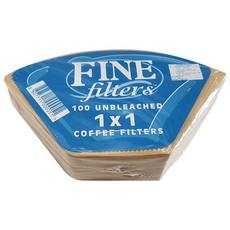 파인 FINE 드립필터 1x1 (1~2인용), 3개, 100개