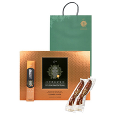 Kim's Red Ginseng 紅蔘果乾隨身包+提袋, 400g, 1組