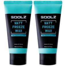 SDOLZ 啞光定型髮蠟, 80ml, 2個