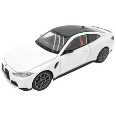 1:24 BMWm4 비엠더블유m4 bmw모형 bmw자동차모형 다이캐스트, 화이트, 1개