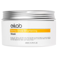 eliLab derma snow亮澤面膜, 1組, 1組