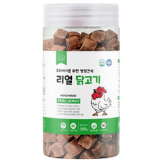 강아지 노즈워크 간식 리얼져키, 1개, 닭, 180g