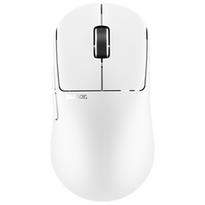 펄사 X2N CrazyLight 게이밍 무선 마우스 미디엄, 우유니 화이트, PX2NCL201