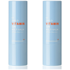 더마쉐어 유브이 쉴드 비타민 선 멀티밤 SPF50+ PA++++, 11g, 2개