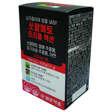 일양약품 쏘팔메토 트리플 액션, 1개, 27g