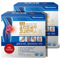광동생활건강 조인트 글루코사민엑스-X 3개월분 MSM, 180정, 2개