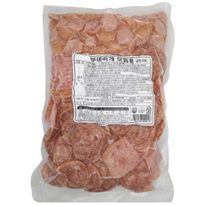 오뗄 부대찌개 모듬햄1kg / 소시지, 2개, 1kg