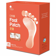 에센스네이쳐 다아름 밴드형 발패치 온열, 20매입, 1개