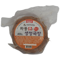 [전통이레식품] 하동 100% 국산콩 촌 생청국장 400g, 1개