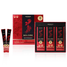 ever miracle 每日EM紅蔘濃縮飲隨身包 30條入, 300g, 1組