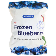 냉동 블루베리 1kg 미국산, 1개