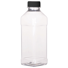 사각페트 500ML 신형500사각 블랙캡 1박스, 50개