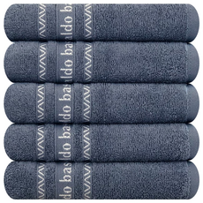 송월타월 트빌리시 수건 120g, 블루, 5개