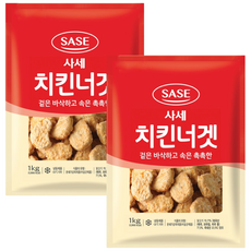 사세 치킨너겟 1kg 2봉~3봉, 2개