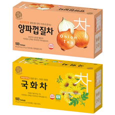 송원 국화차 100T +양파껍질차 100T, 1개, 60g