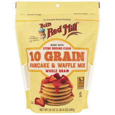 밥스레드밀 10 그레인 팬케이크 & 와플 믹스 홀 그레인, 1개, 680g