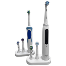 [호환] 큐클래스 호환용품 전동칫솔거치대 받침대 전동칫솔스탠드, 2개, 화이트, 칫솔 보관 홀더