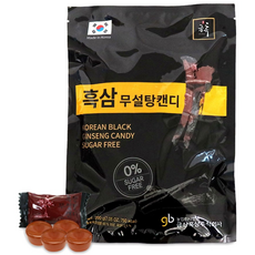금흑 무설탕 흑삼 캔디 사탕 200g, 1개