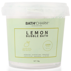 BATH'CHARM 死海鹽泡泡浴入浴劑 檸檬, 1kg, 1個