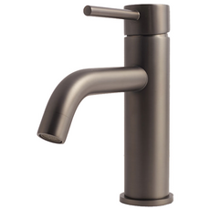 두진 원홀 세면대 수전 매트 그레이 STD-101, 1개