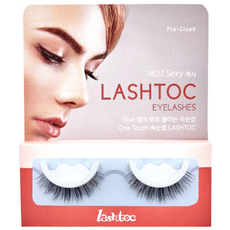 lashtoc 免膠假睫毛 派對型, 性感濃密款, 1組
